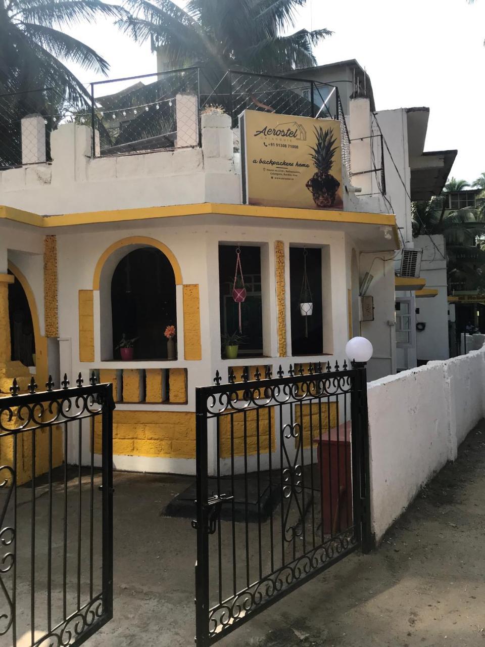 Aerostel - Backpacker'S Hostel In Goa Calangute Kültér fotó
